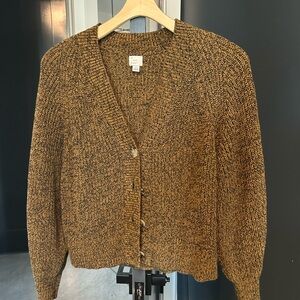 a new day Marled Brown V-Neck Button Cardigan